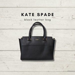 Kate Spade Black Leather Crossbody Bag